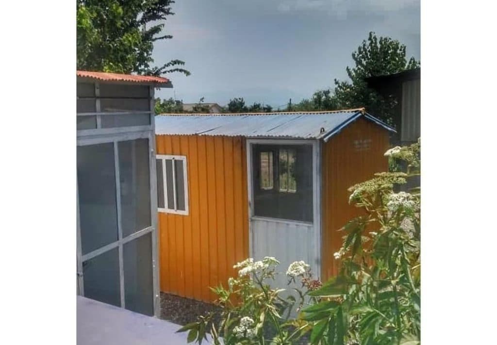 کانتینر سازی و کانکس هفت کابین سامان در رشت