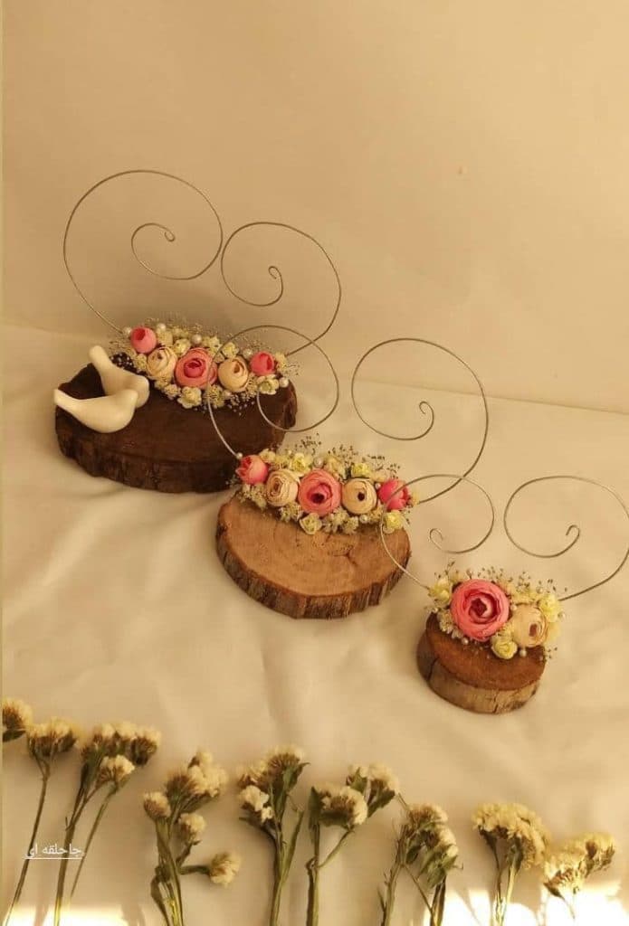 گل آرایی تزئین ماشین عروس و دسته گل گلسا تاج در شیراز