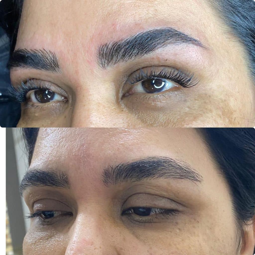 آموزش و خدمات شیدینگ و فیبروز ابرو هانیه پگاه در بندرعباس