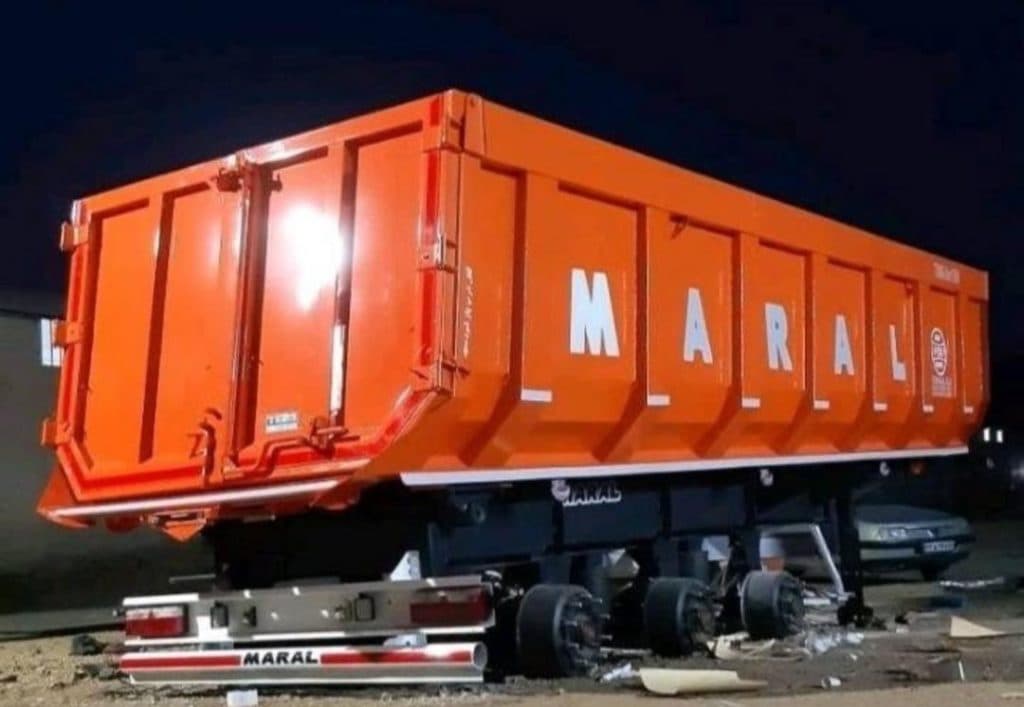 ساخت تریلی کمپرسی دو و سه محور متین کمپرس در همدان