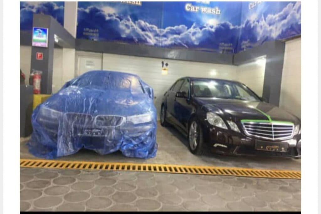 تعمیرگاه صافکاری نقاشی pdr ماشین کارینو در قم