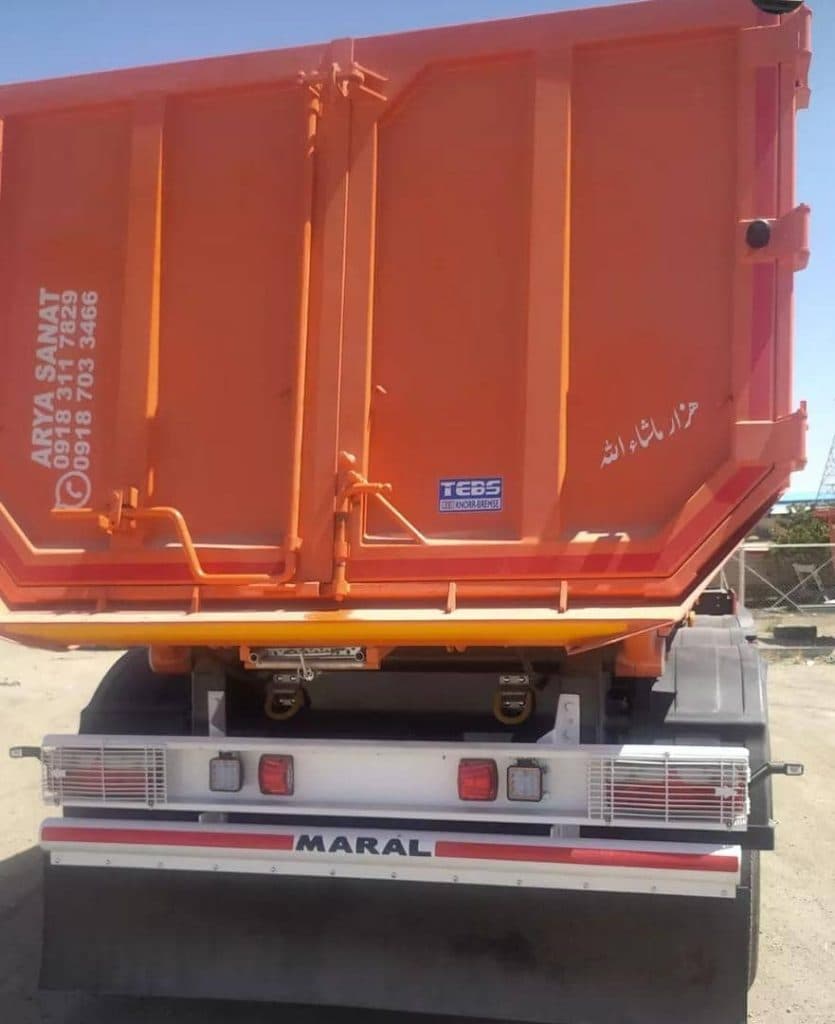 تریلی سازی و کمپرسی سازی آریا صنعت در همدان