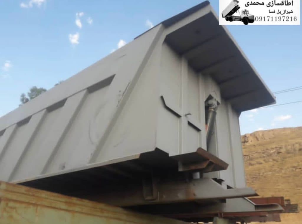 اتاق سازی کمپرسی ماشین سنگین محمدی در شیراز