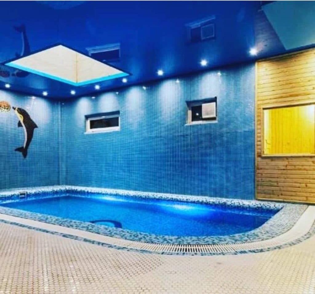 طراحی ساخت و اجرا تاسیسات استخر سونا و جکوزی رایکا در رشت