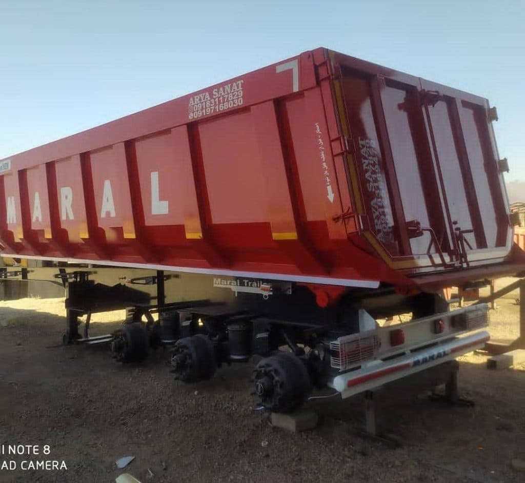 تریلی سازی و کمپرسی سازی آریا صنعت در همدان