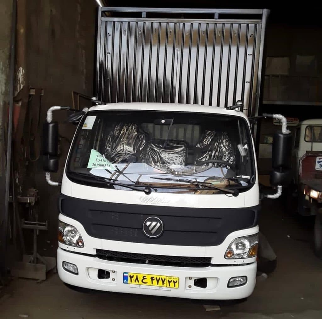 اتاق سازی لبه تریلی و کامیونت فرهاد در کرج