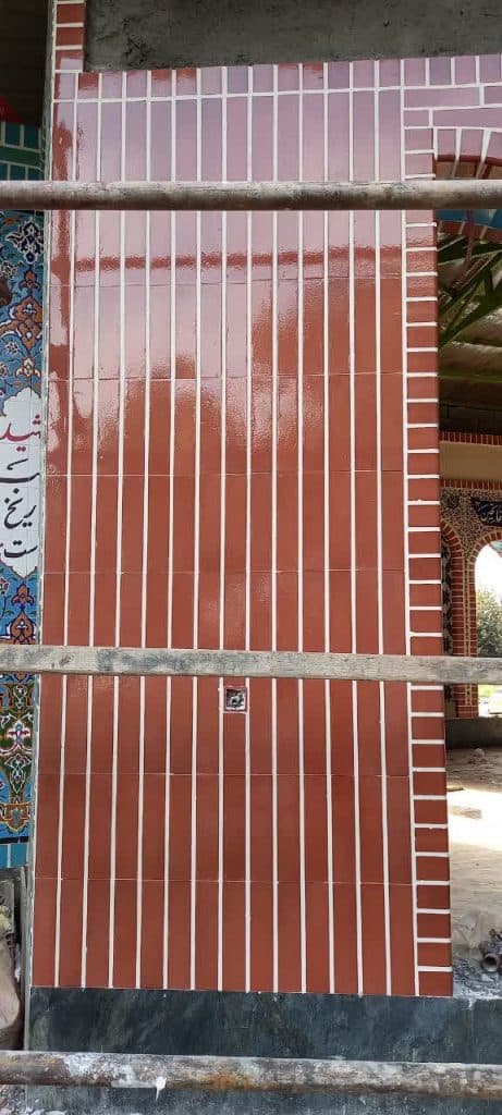 کاشی کاری و نماکاری اماکن مذهبی و مساجد علیزاده در بابل