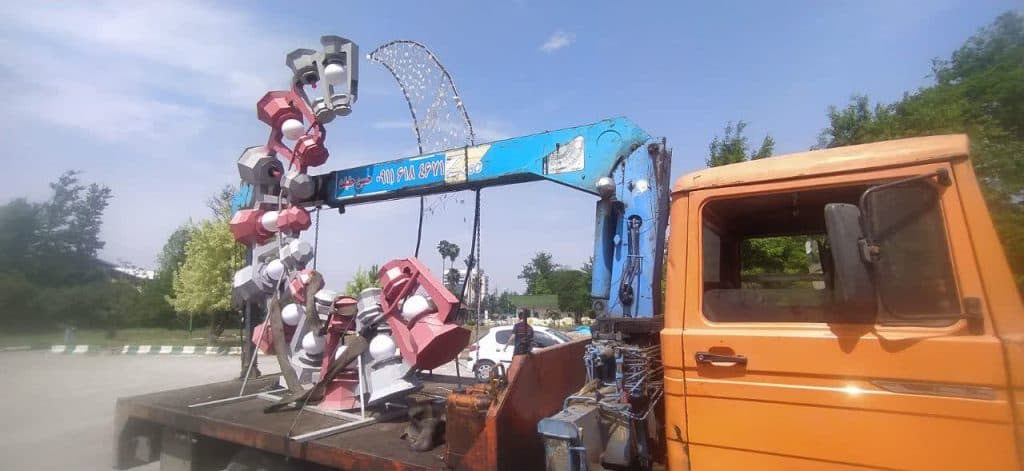 جرثقیل آنلاین حقیقت در رشت گیلان