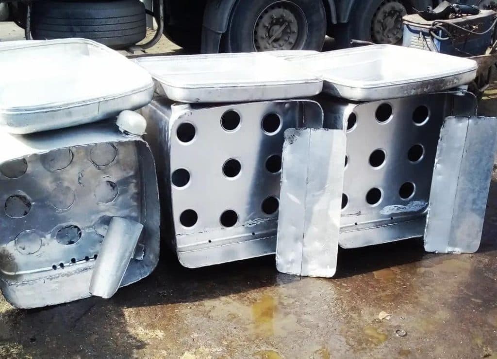 باکسازی ماشین سنگین علی میلانی در چایپاره آذربایجان غربی
