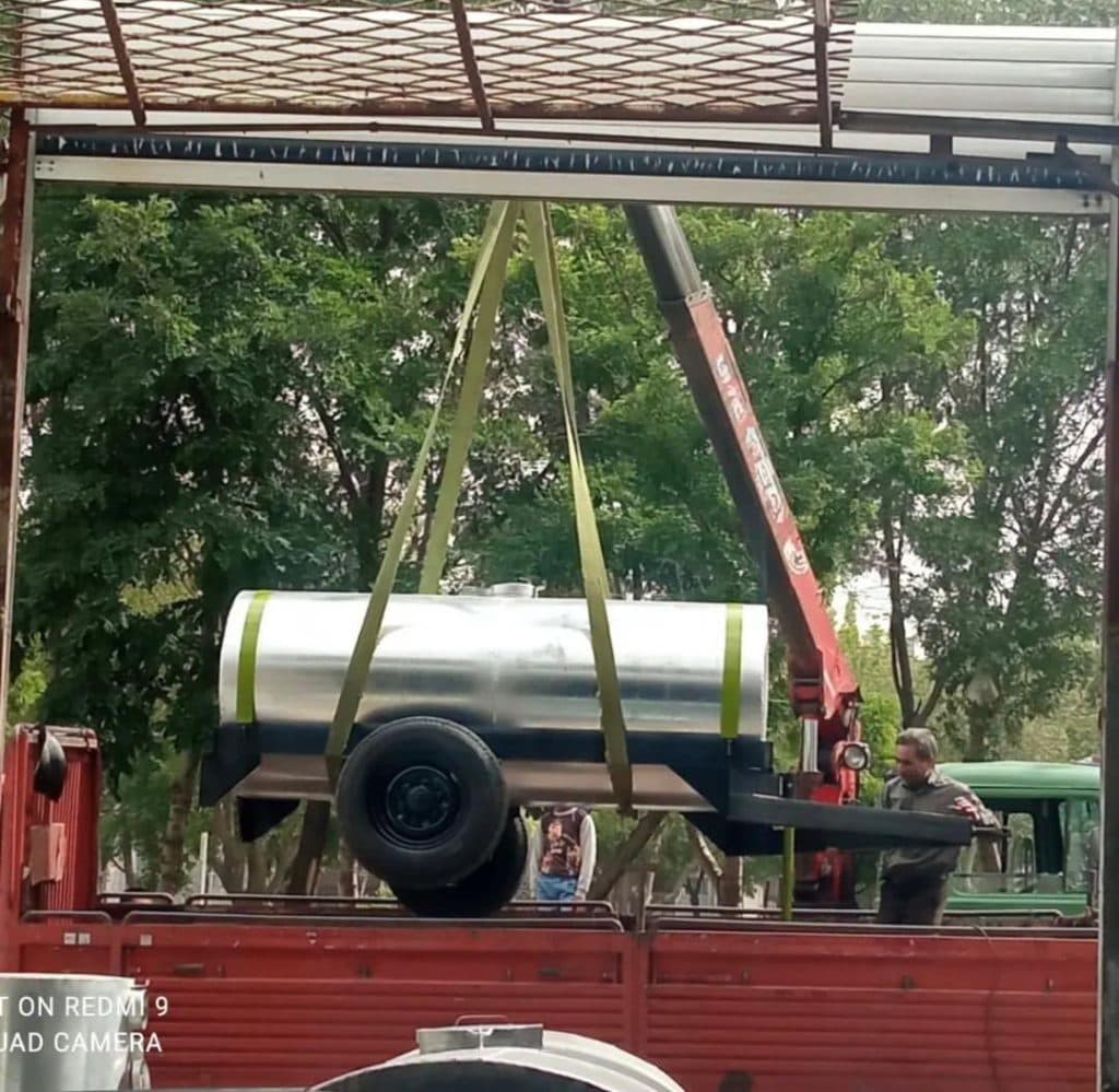 سازنده تانکر چرخدار هوایی و زمینی بهشتی و پسران در مشهد