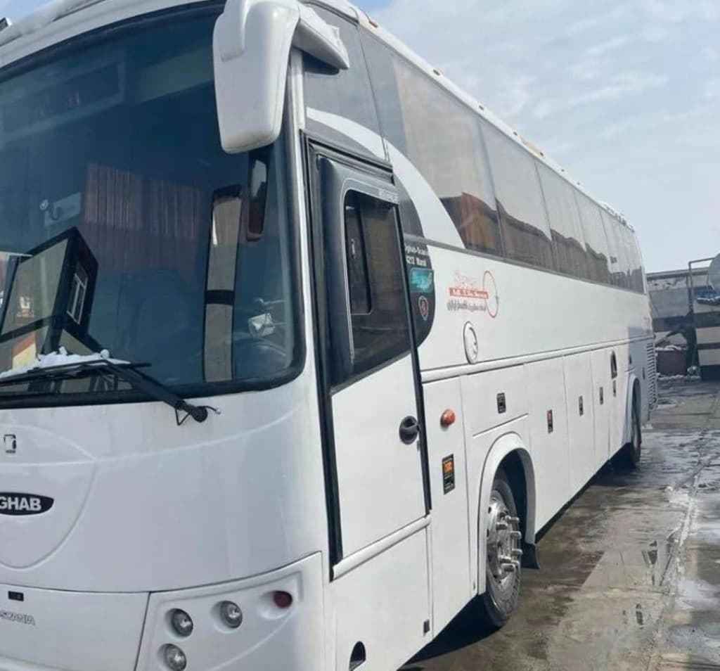 نمایشگاه اتوبوس سینا در تهران