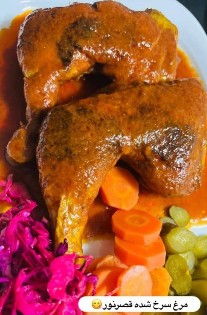 رستوران و تالار قصر نور در یزد