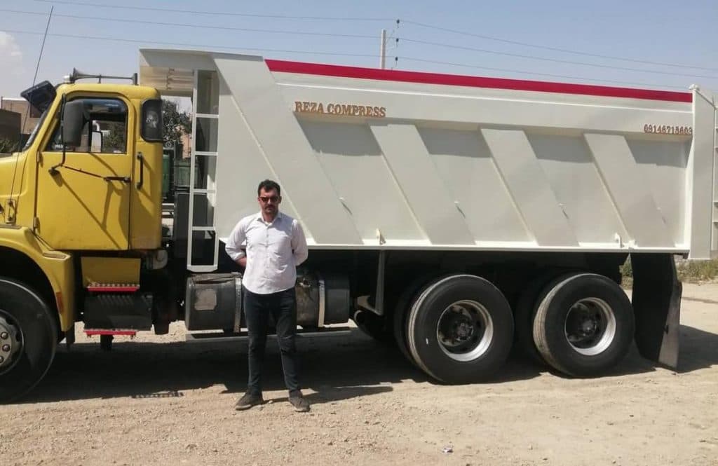 کارگاه اتاق سازی ماشین سنگین پیشرو کمپرس در بوکان آذربایجان غربی