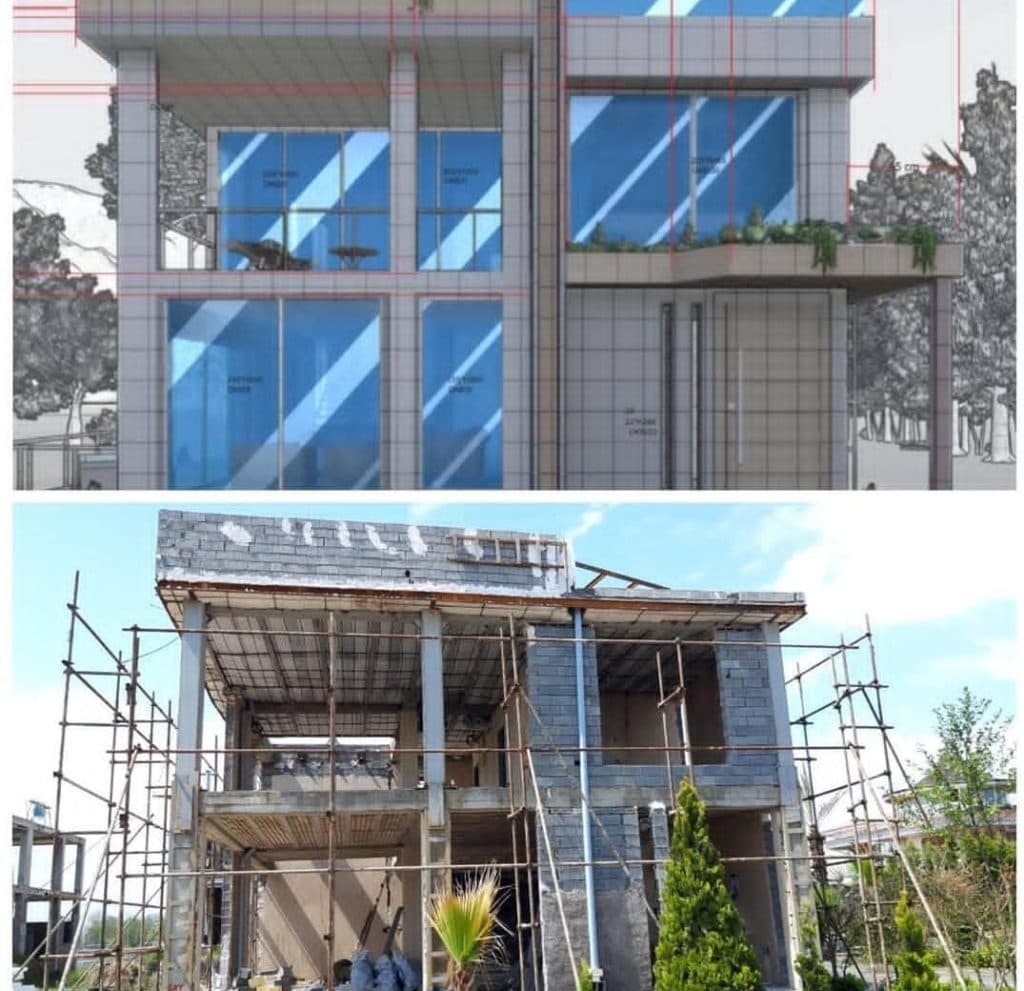 طراحی نظارت و ساخت استخر جکوزی و سونا و پارک آبی محجوب در لنگرود