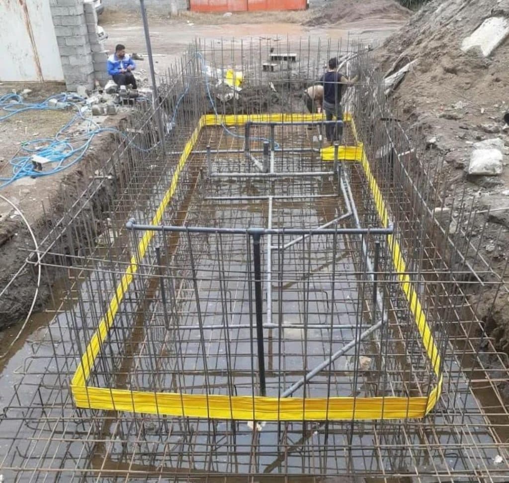 طراحی نظارت و ساخت استخر جکوزی و سونا و پارک آبی محجوب در لنگرود