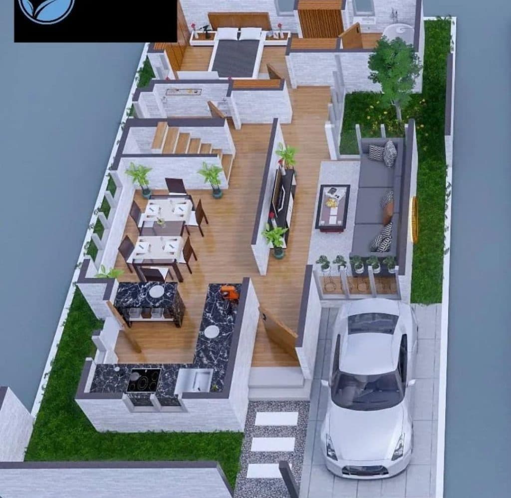 طراحی ویلاسازی و محوطه سازی شرکت پایدار بتن در متل قو