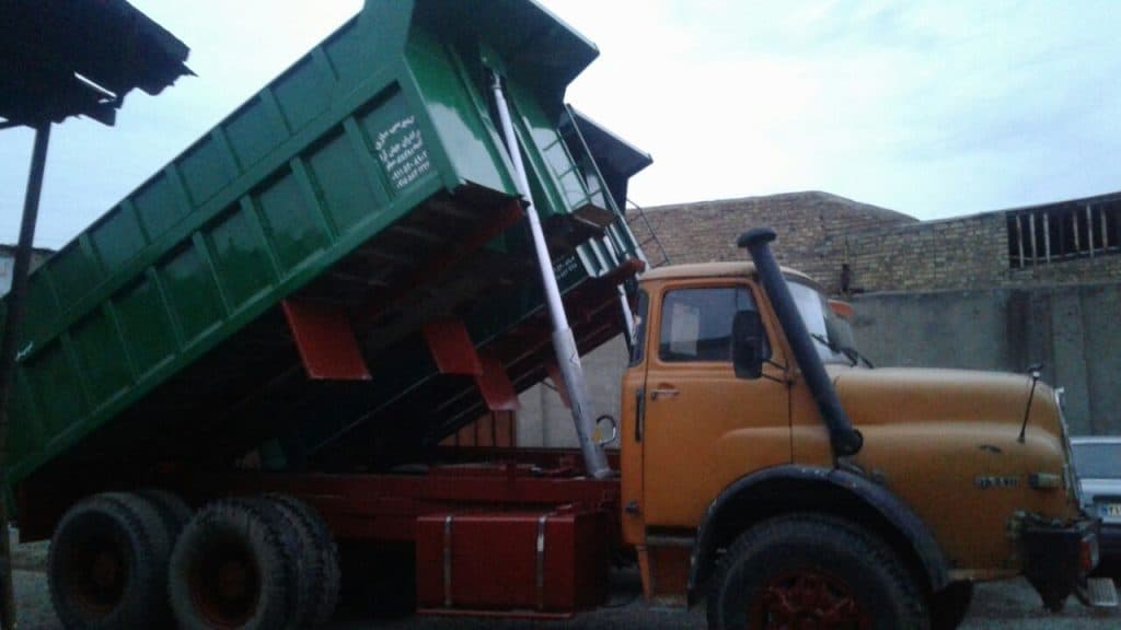 کمپرسی سازی هیدرولیک و شاسی کشی کامیون جهان کمپرسی در گلستان