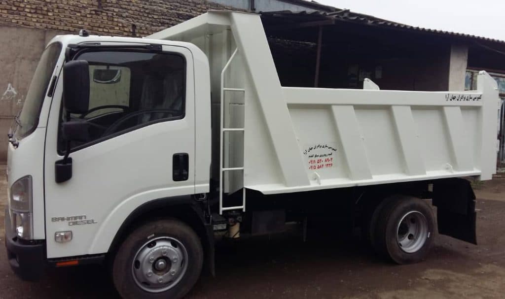 کمپرسی سازی هیدرولیک و شاسی کشی کامیون جهان کمپرسی در گلستان