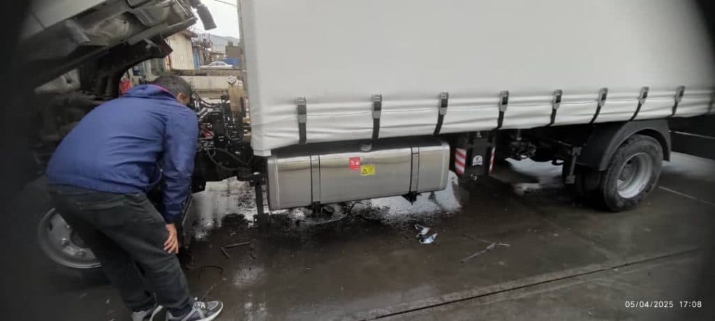 باکسازی ماشین سنگین بختیاری در خرم آباد