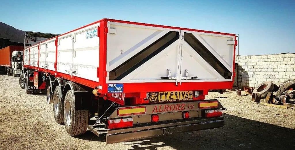 تریلی سازی و کانتینر سازی البرز تریلر در شهرضا اصفهان