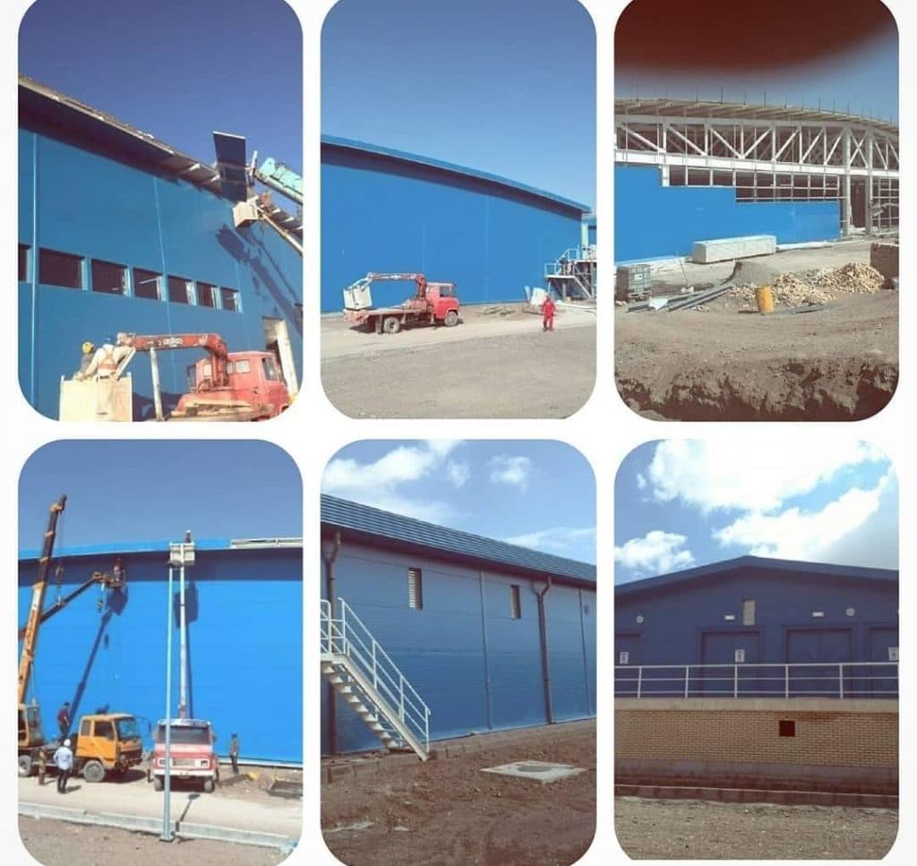 نصب و اجرا و ساخت خانه پیش ساخته و کانکس غفاری در کرج