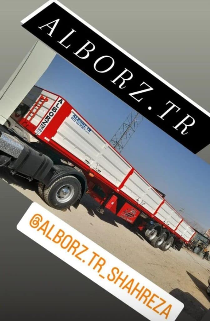 تریلی سازی و کانتینر سازی البرز تریلر در شهرضا اصفهان