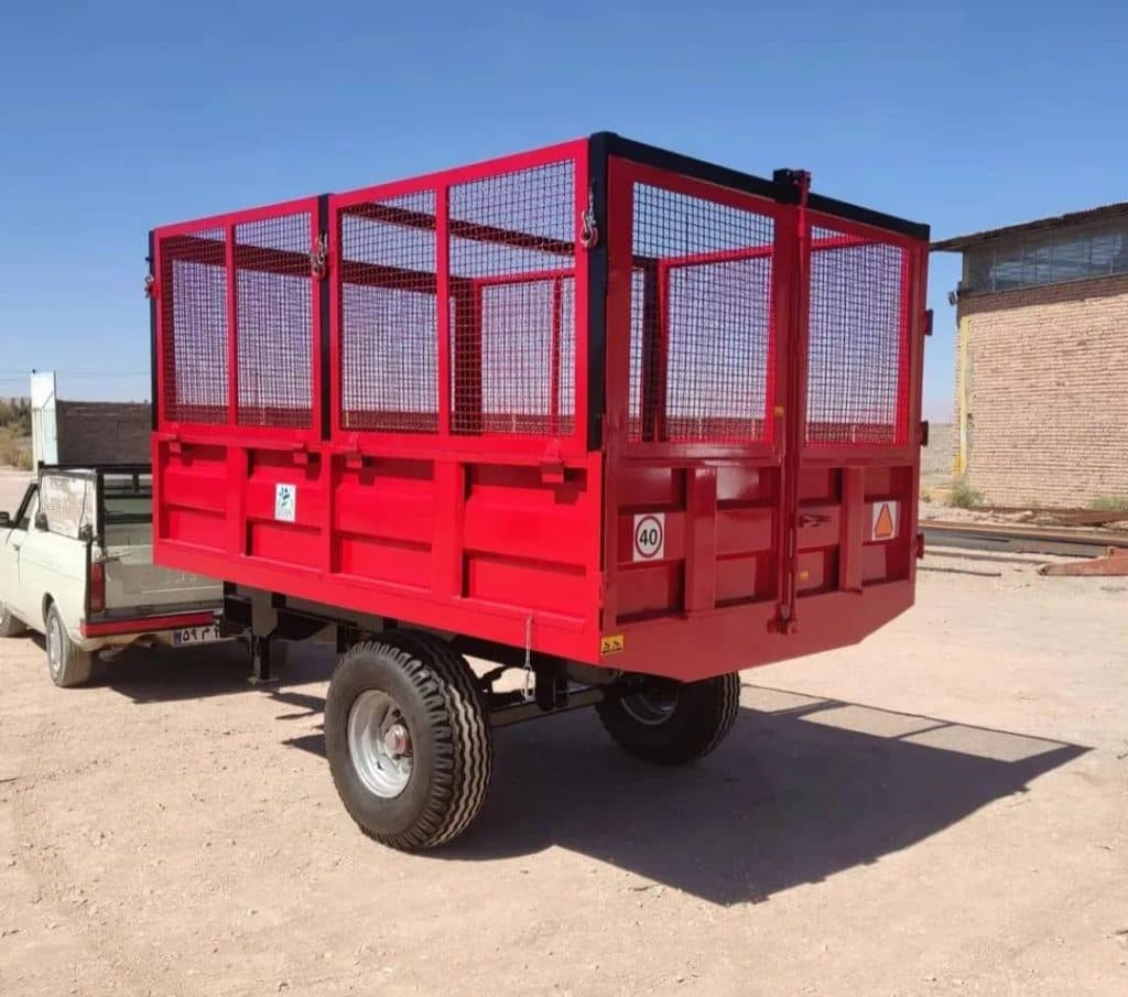 تولید و فروش ادوات کشاورزی تریلر و سم پاش رستاک ماشین کرمان