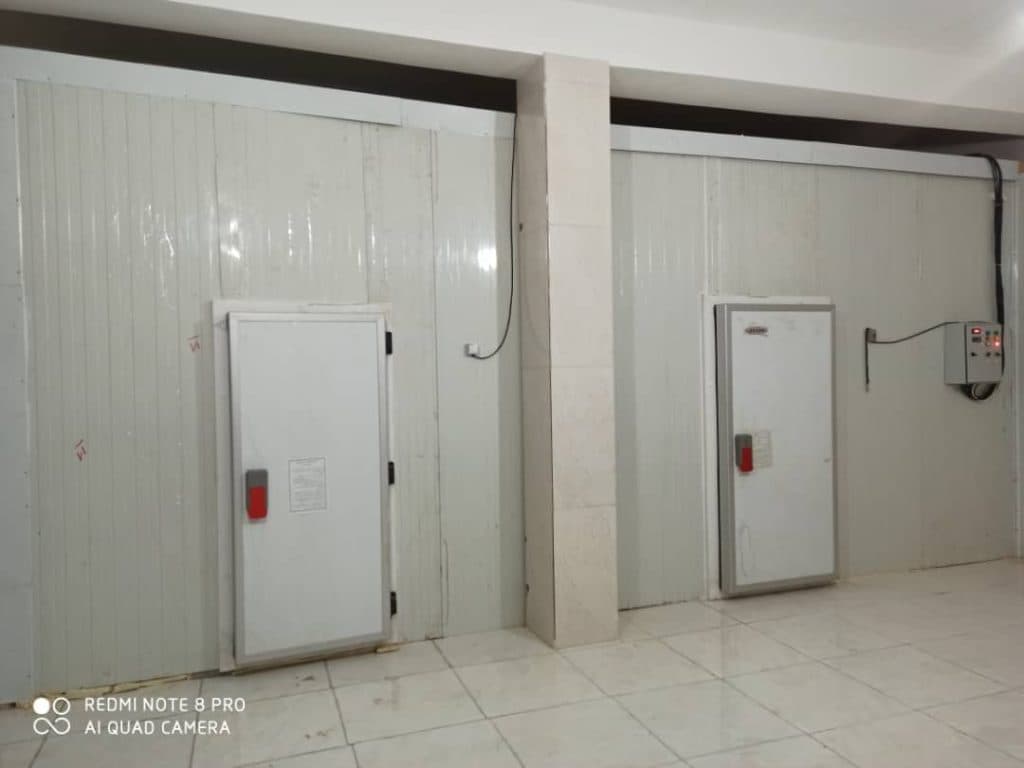 تولید و فروش سردخانه و آیس بانک سرما سازان آوین در شیراز