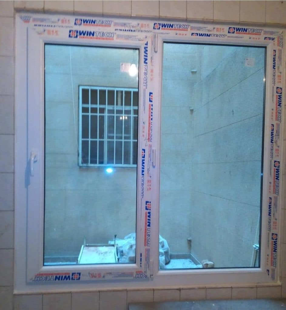 نصب و تولید درب و پنجره upvc و آلومینیوم پویا در طبس