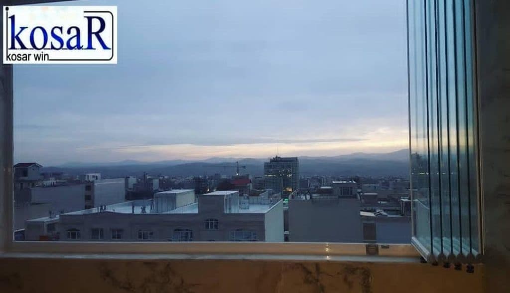 تولید و اجراء بالکن شیشه ای کوثر در زنجان