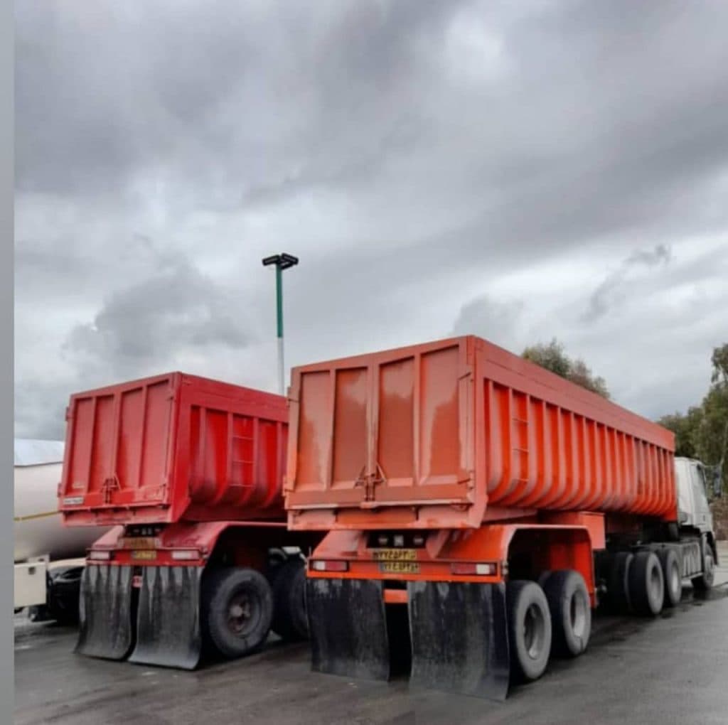 ساخت تریلر کمپرسی دو و سه محور توان تریلر کویر در ابرکوه یزد