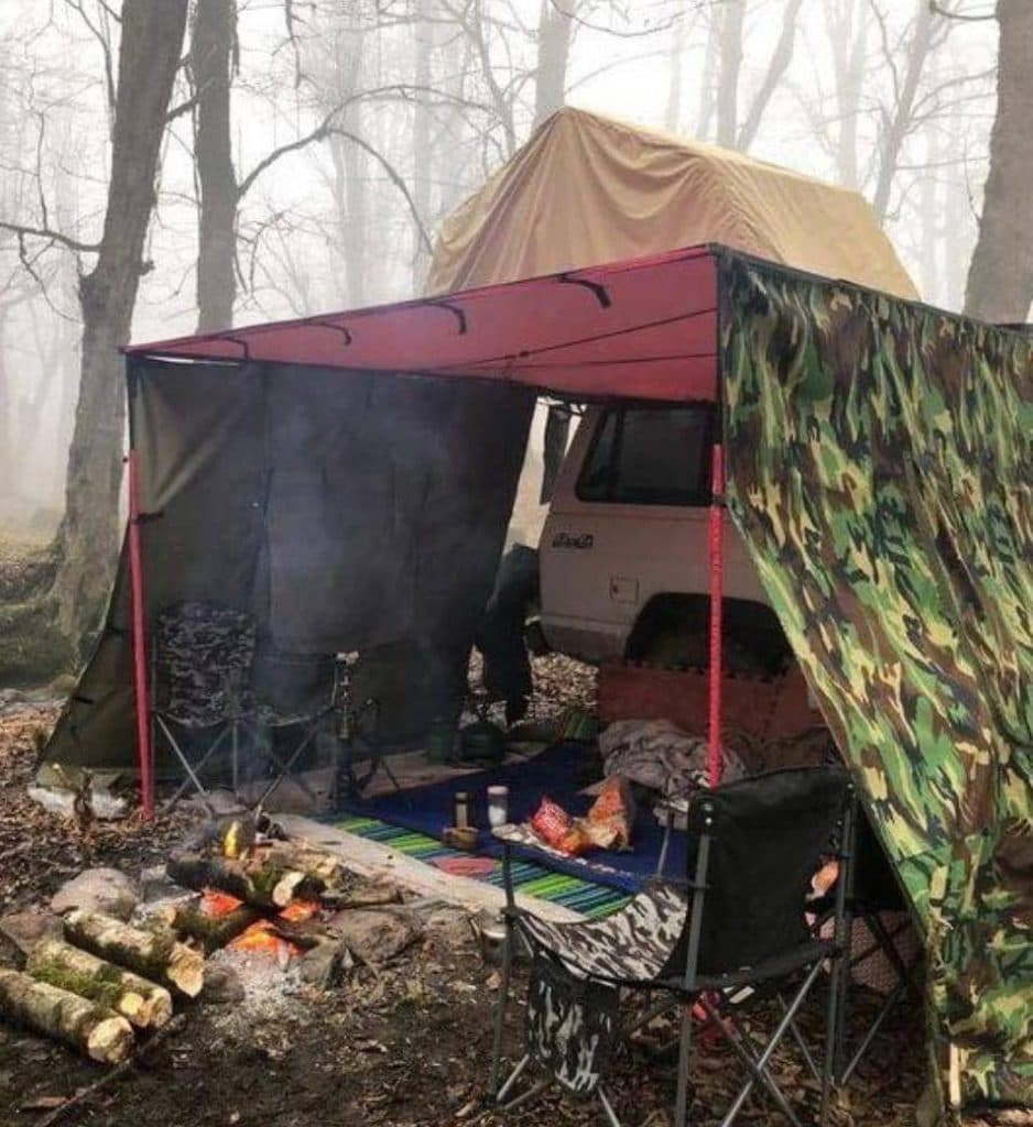 تولید و فروش چادر سقفی خودرو سیمرغ آفرود در کرج