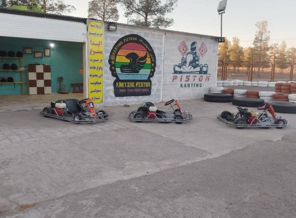 پینت بال و کارتینگ پارک دلگشا در شهر فردوس خراسان جنوبی