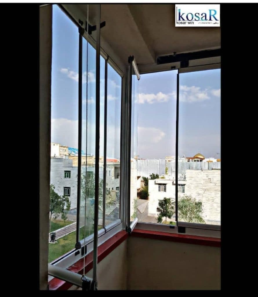 تولید و اجراء بالکن شیشه ای کوثر در زنجان