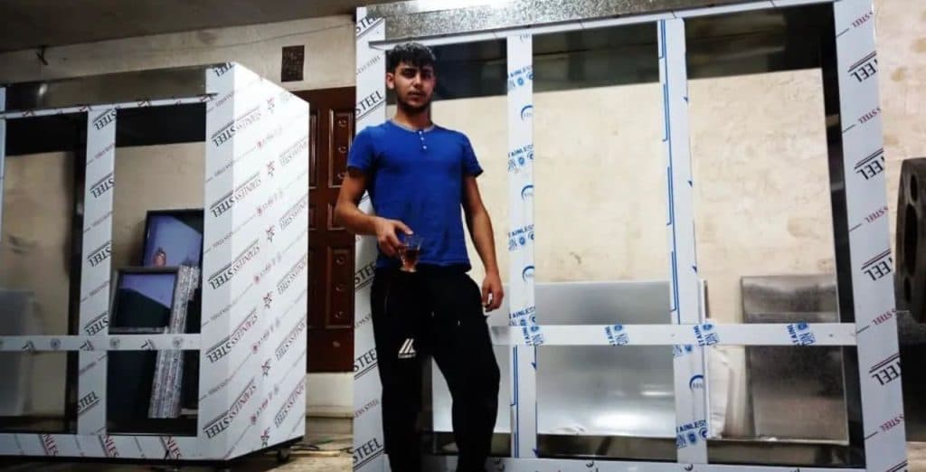 ساخت یخچال های ویترینی و فروشگاهی عضد انجماد در شازند اراک