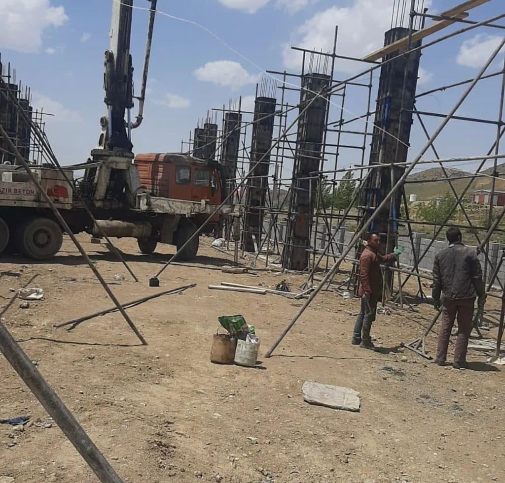 تولید و فروش بتن آماده عیدی در بستان آباد تبریز