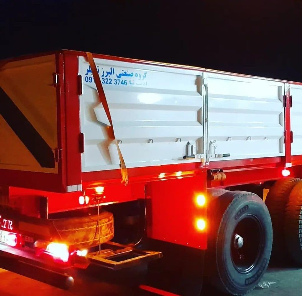 تریلی سازی و کانتینر سازی البرز تریلر در شهرضا اصفهان