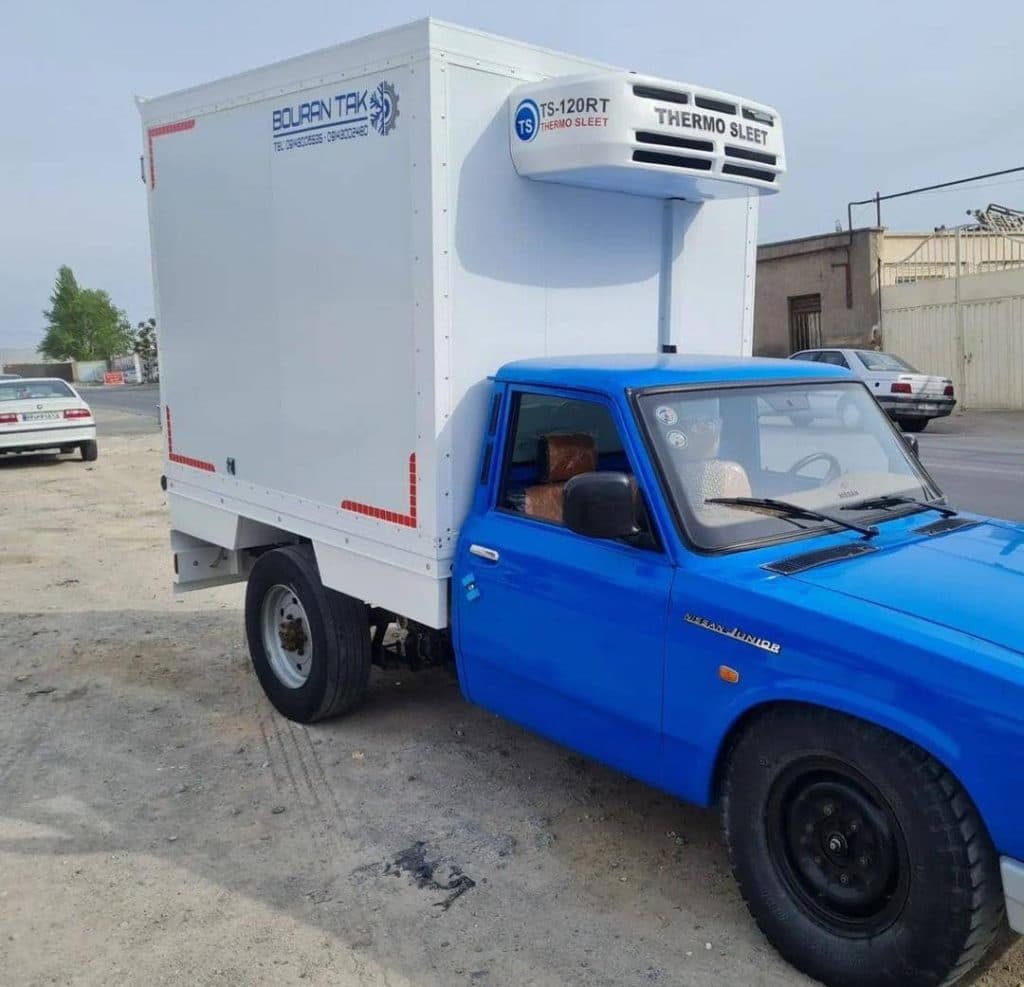 طراحی و ساخت سرد خانه ثابت و متحرک کامیون و نیسان بوران تک در تبریز