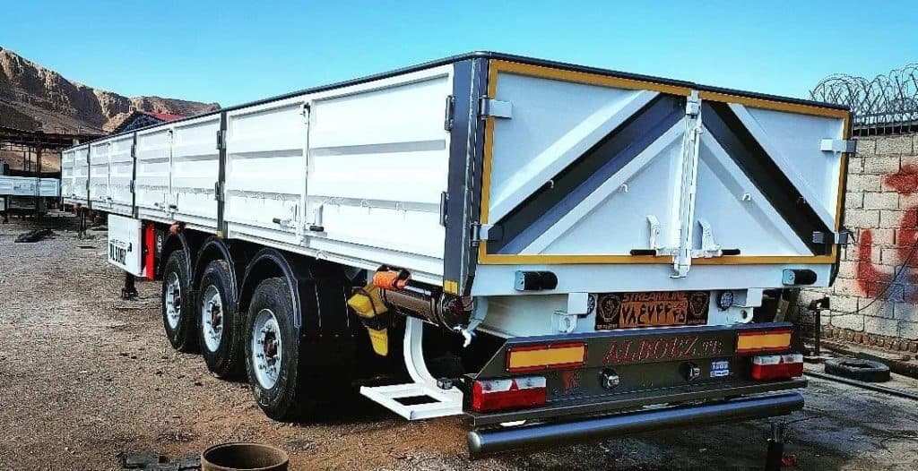 تریلی سازی و کانتینر سازی البرز تریلر در شهرضا اصفهان