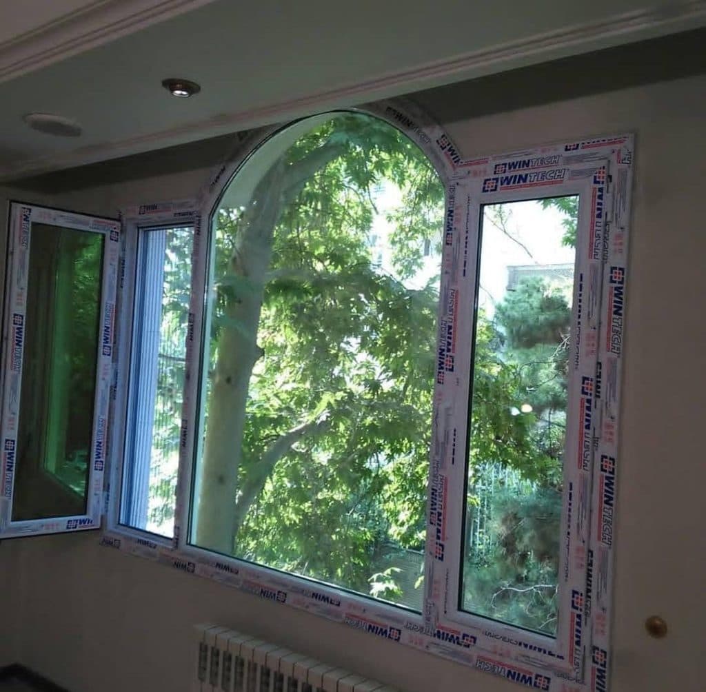 نصب و تولید درب و پنجره upvc و آلومینیوم پویا در طبس