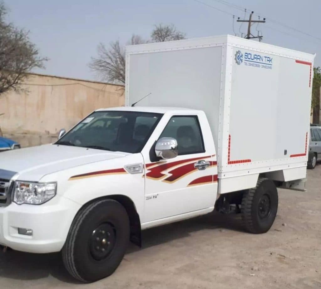 طراحی و ساخت سرد خانه ثابت و متحرک کامیون و نیسان بوران تک در تبریز