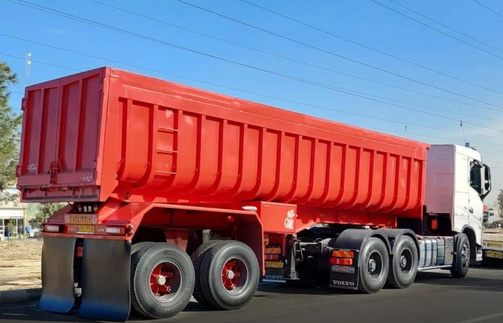 ساخت تریلر کمپرسی دو و سه محور توان تریلر کویر در ابرکوه یزد