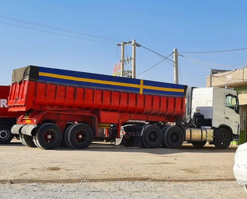 ساخت تریلر کمپرسی دو و سه محور توان تریلر کویر در ابرکوه یزد