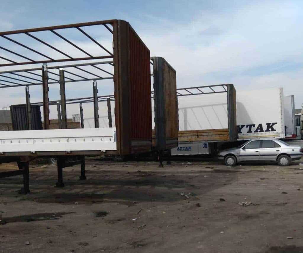 کانتینر سازی AYTAK  ساخت کانتینر چادری و کشویی در مرند آذربایجان شرقی