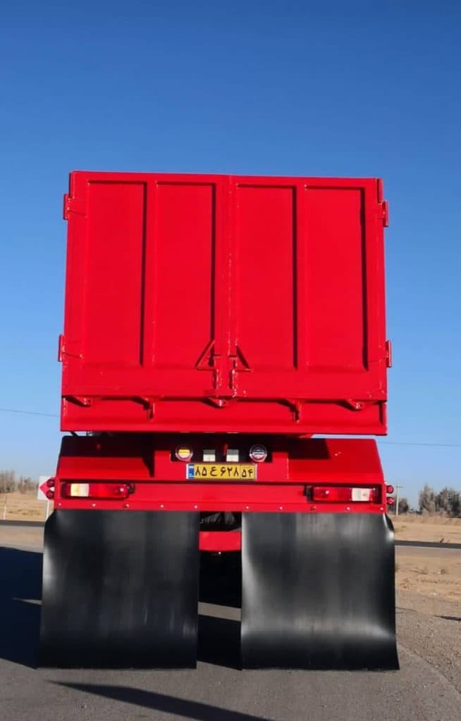 ساخت تریلر کمپرسی دو و سه محور توان تریلر کویر در ابرکوه یزد