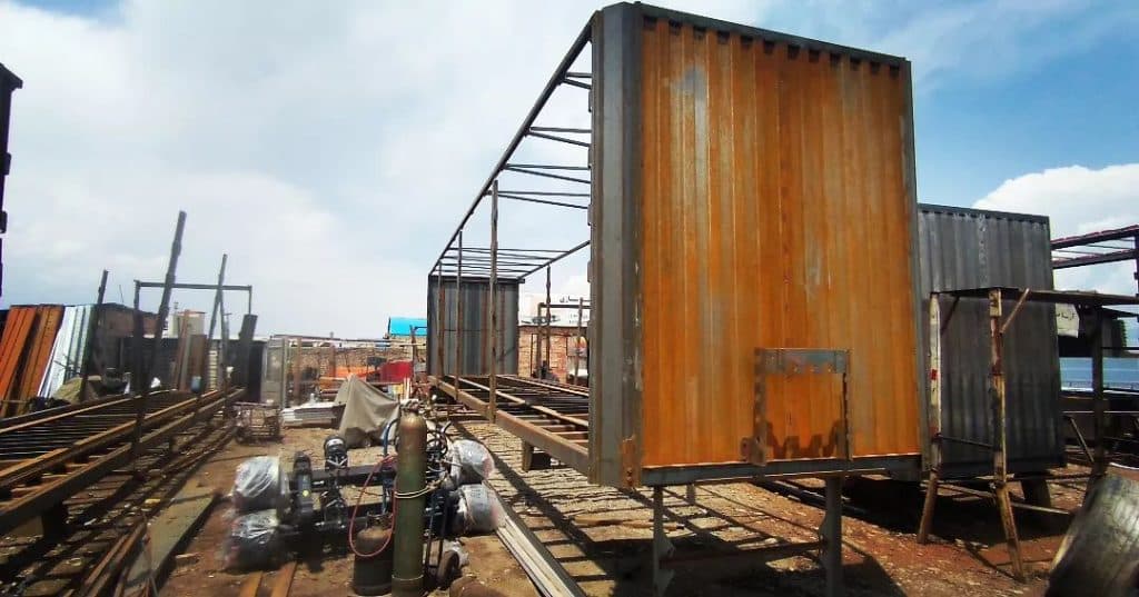 کانتینر سازی ساربان SARBAN در مرند آذربایجان شرقی