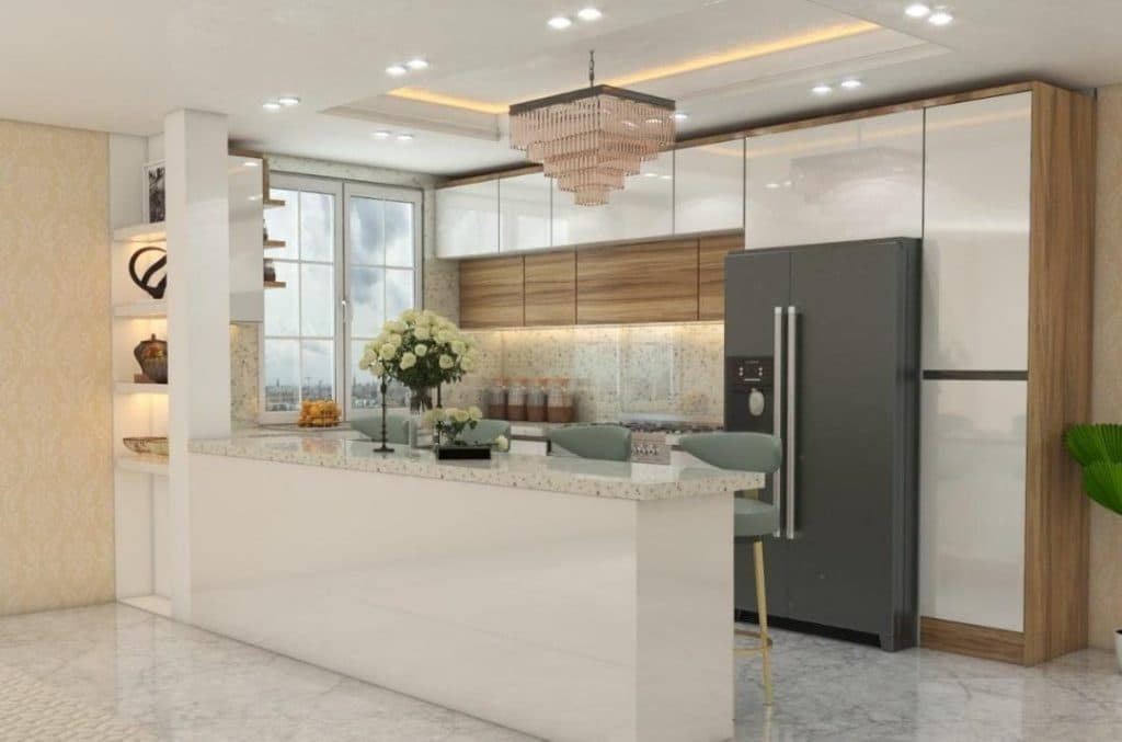 طراحی و دکوراسیون داخلی Ayral home در صادقیه تهران