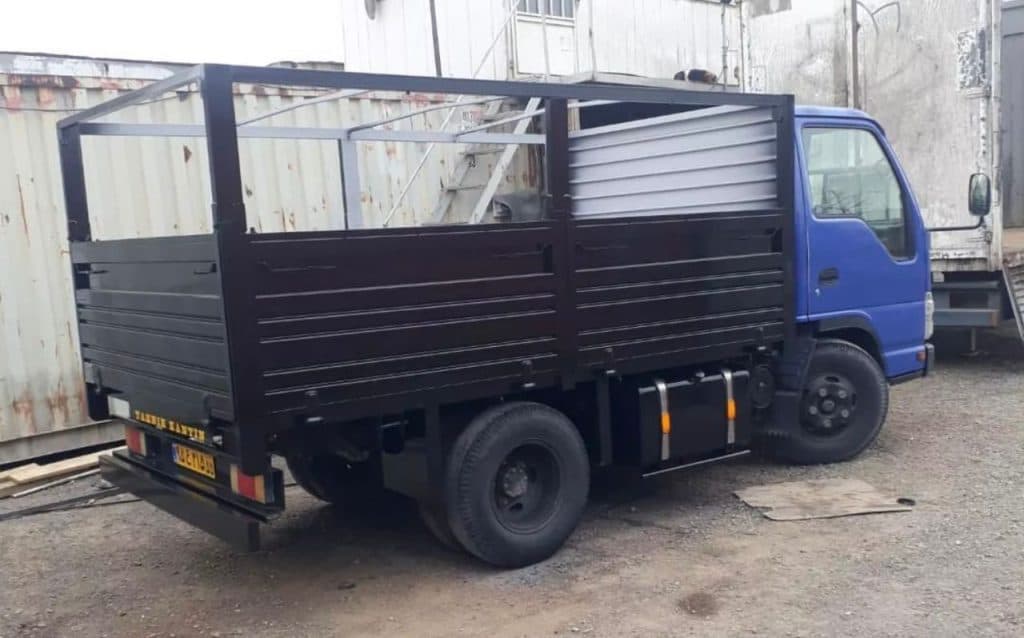 ساخت اتاق های کامیونت فلزی و مسقف چادری تکنیک در تهران