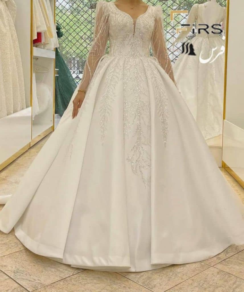 مزون لباس عروس خانه عروس فرس در قزوین