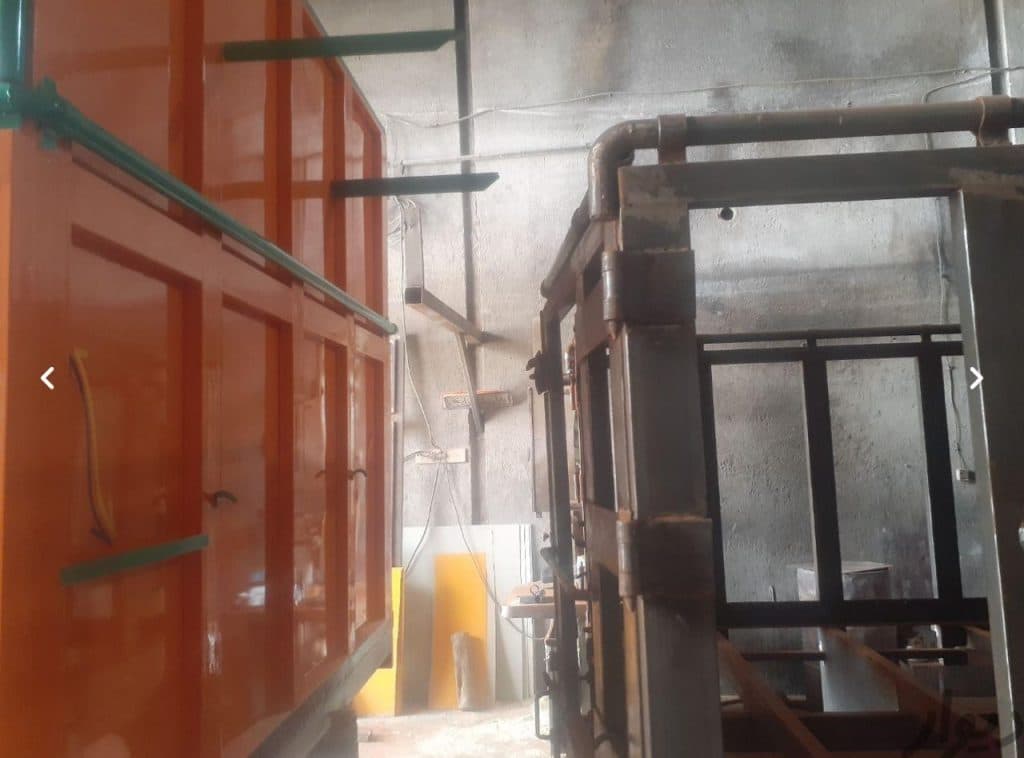 تعمیر و ساخت اتاق کامیون باری و کمپرسی باباعزیز در مهریز یزد